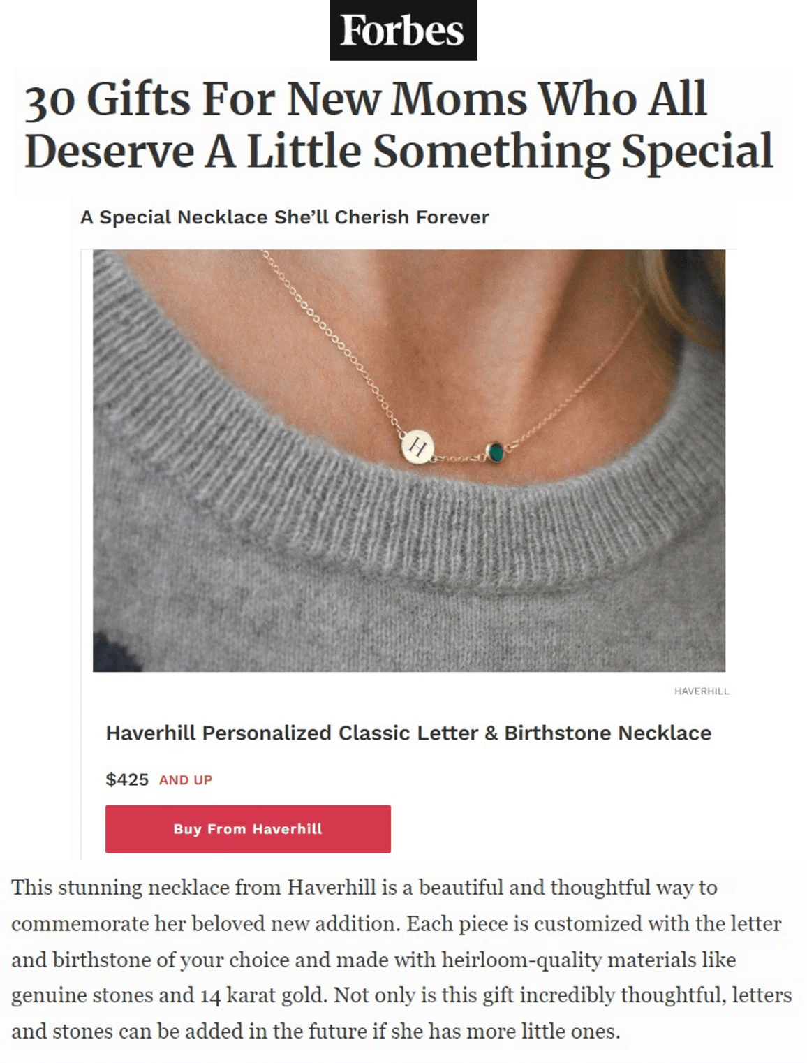 Forbes The 40 Best Gifts For New Moms To Help Them Recharge