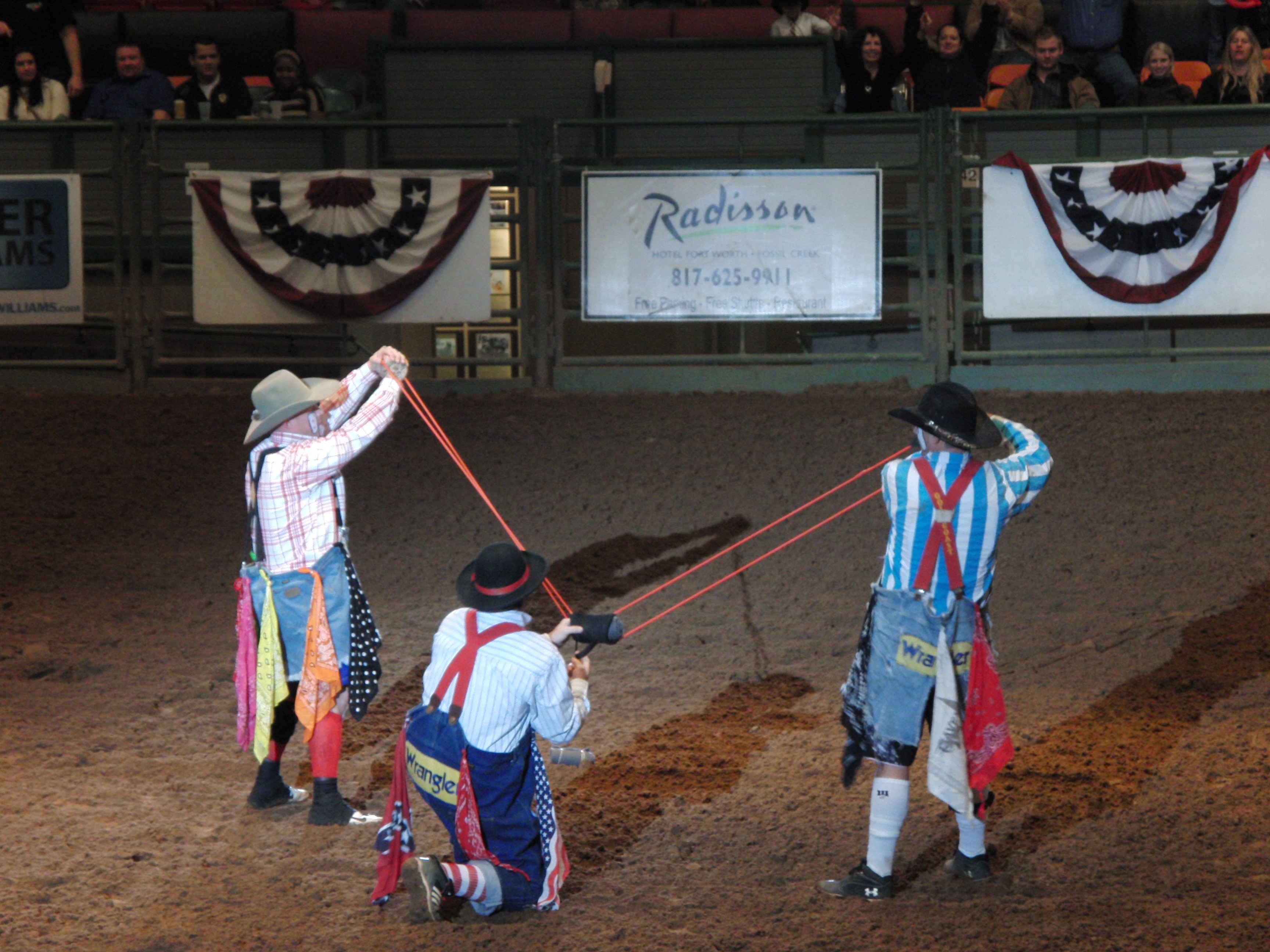 Stockyards Championship Rodeo Having Fun in the Texas Sun