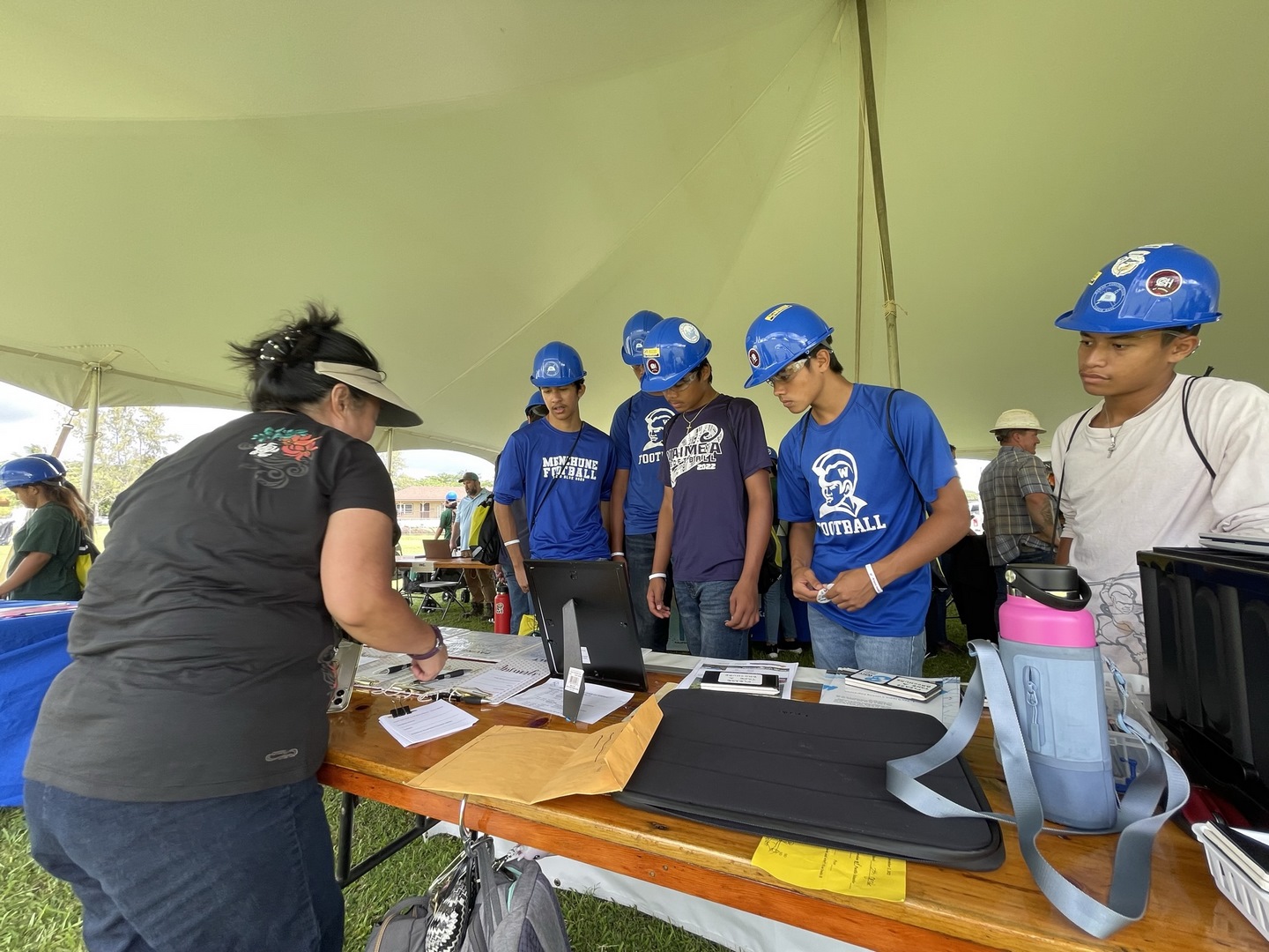 2022 Construction Career Day on Kauai Hawaii Asphalt Paving Industry