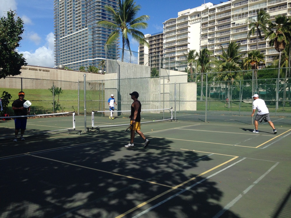Let's play Pickleball at the beach..!! Hawaii Ocean Club Realty Group