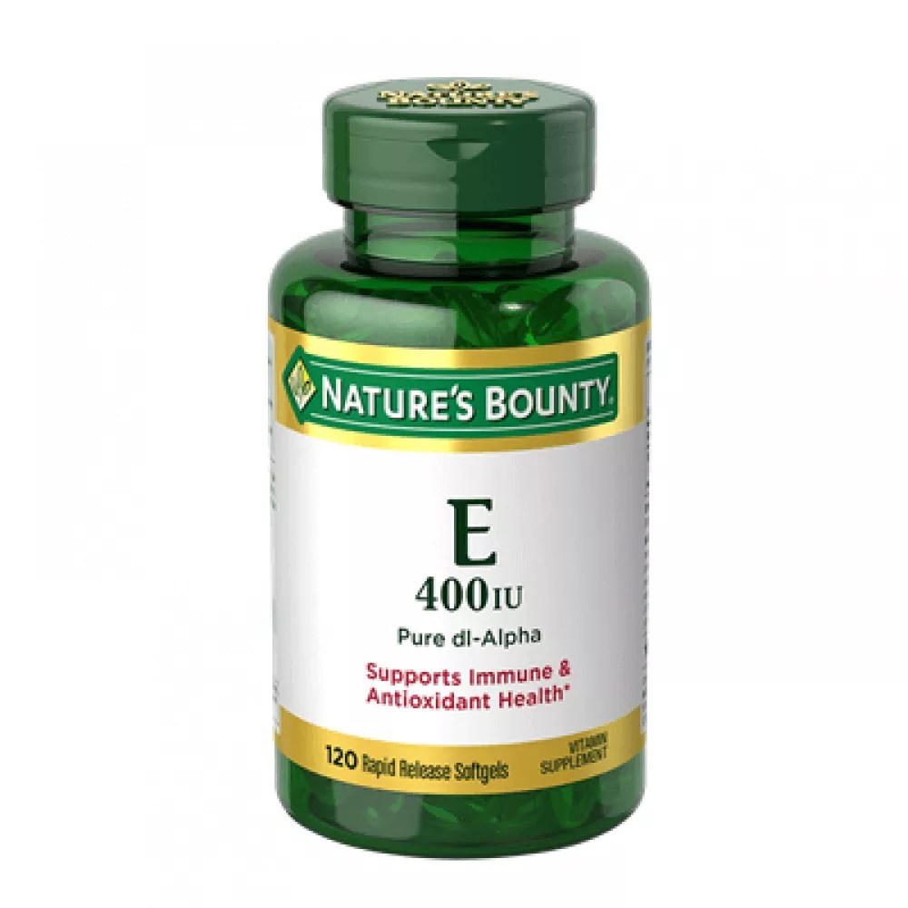 VITAMIN E 400 IU , 120 RAPID RELEASE SOFTGELS