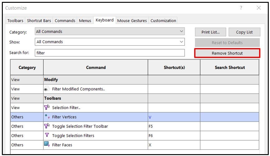 How to Get Rid of the Purple Funnel Icon in SOLIDWORKS