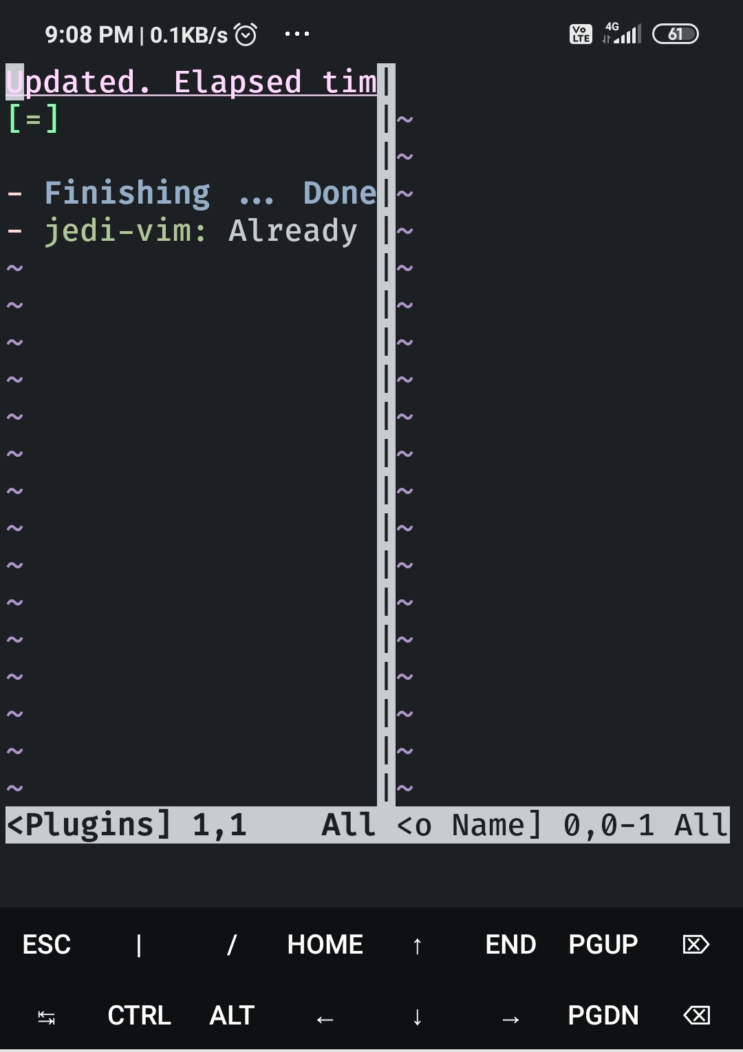 Install JediVim In Termux