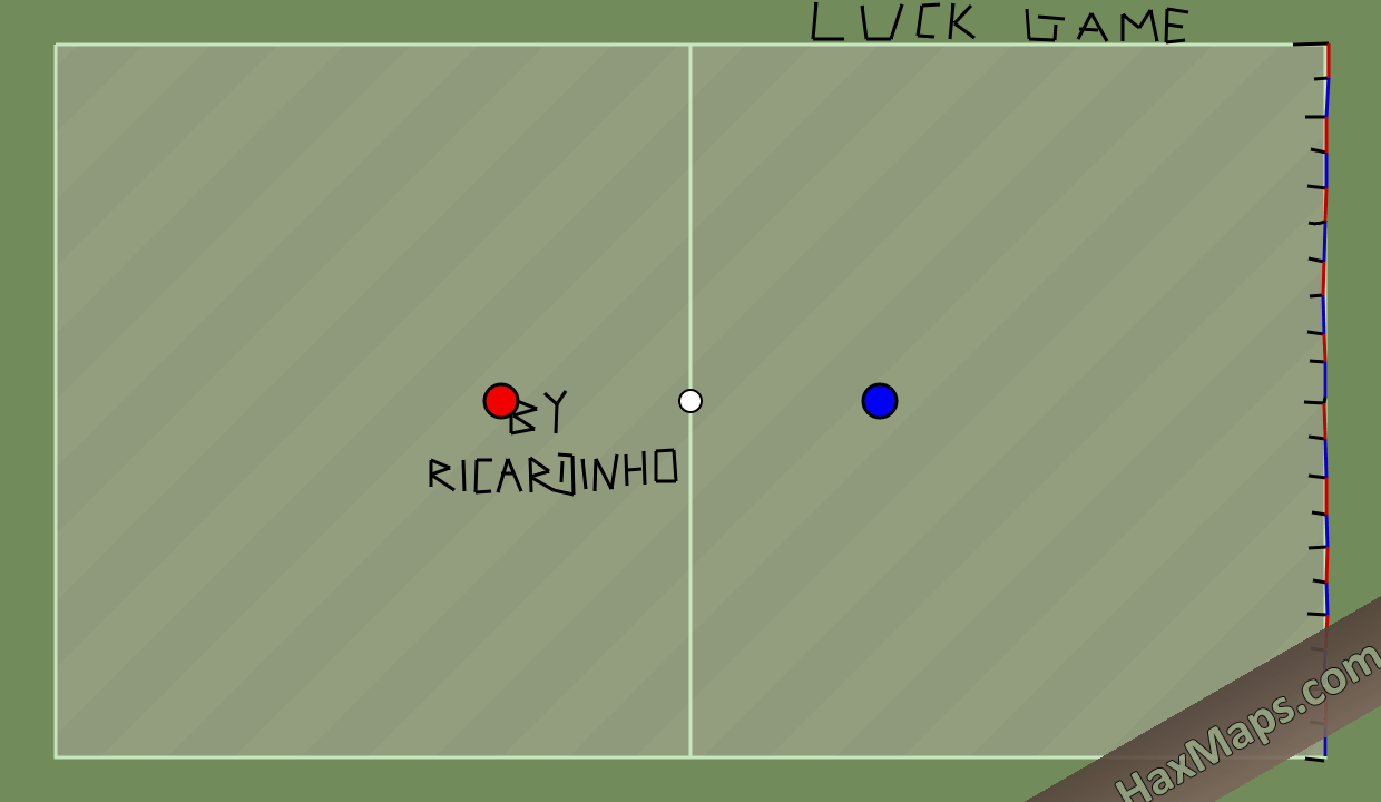 HaxMap Luck Game by Ricardinho HaxBall Maps