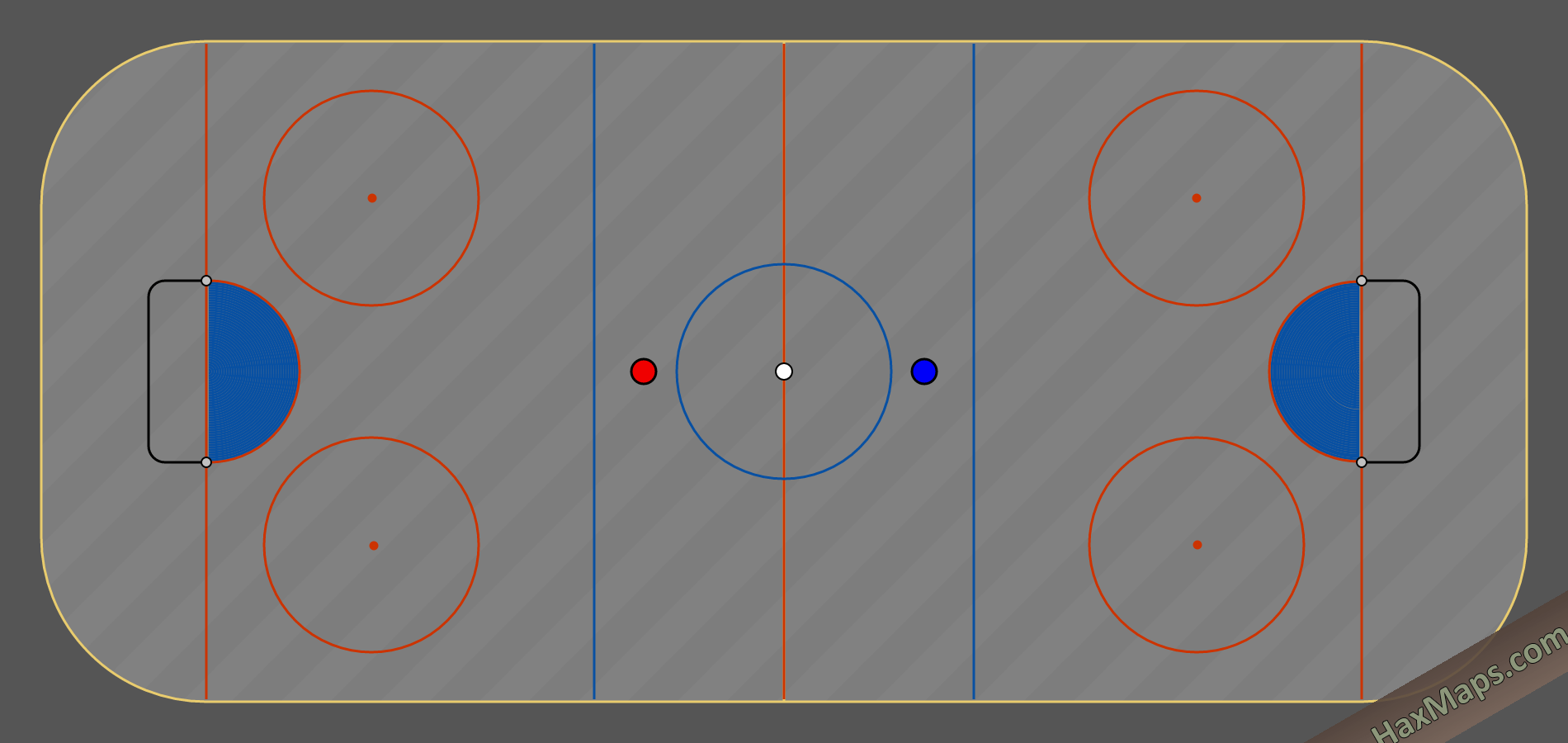 HaxMap Ice Hockey by Kuma V3 HaxBall Maps