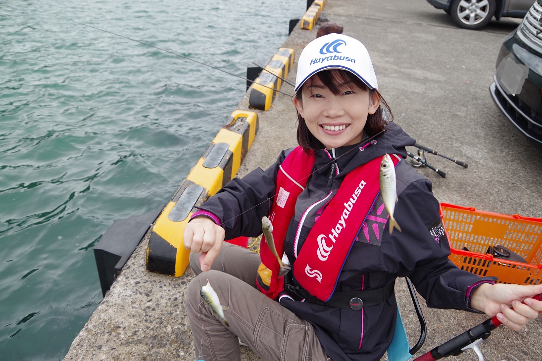 秋の堤防五目釣りを満喫！【福井県敦賀】 ハヤブサLady 隼華HAYAKA
