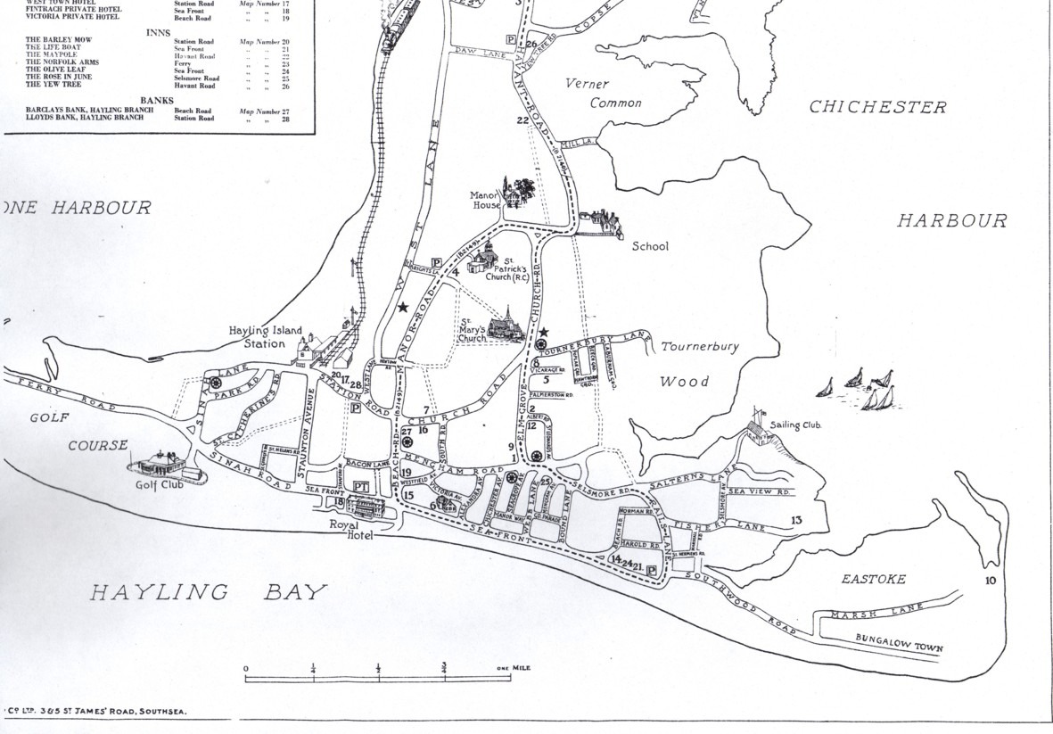 Old Maps of Hayling Island The Hayling Site The Hayling Site