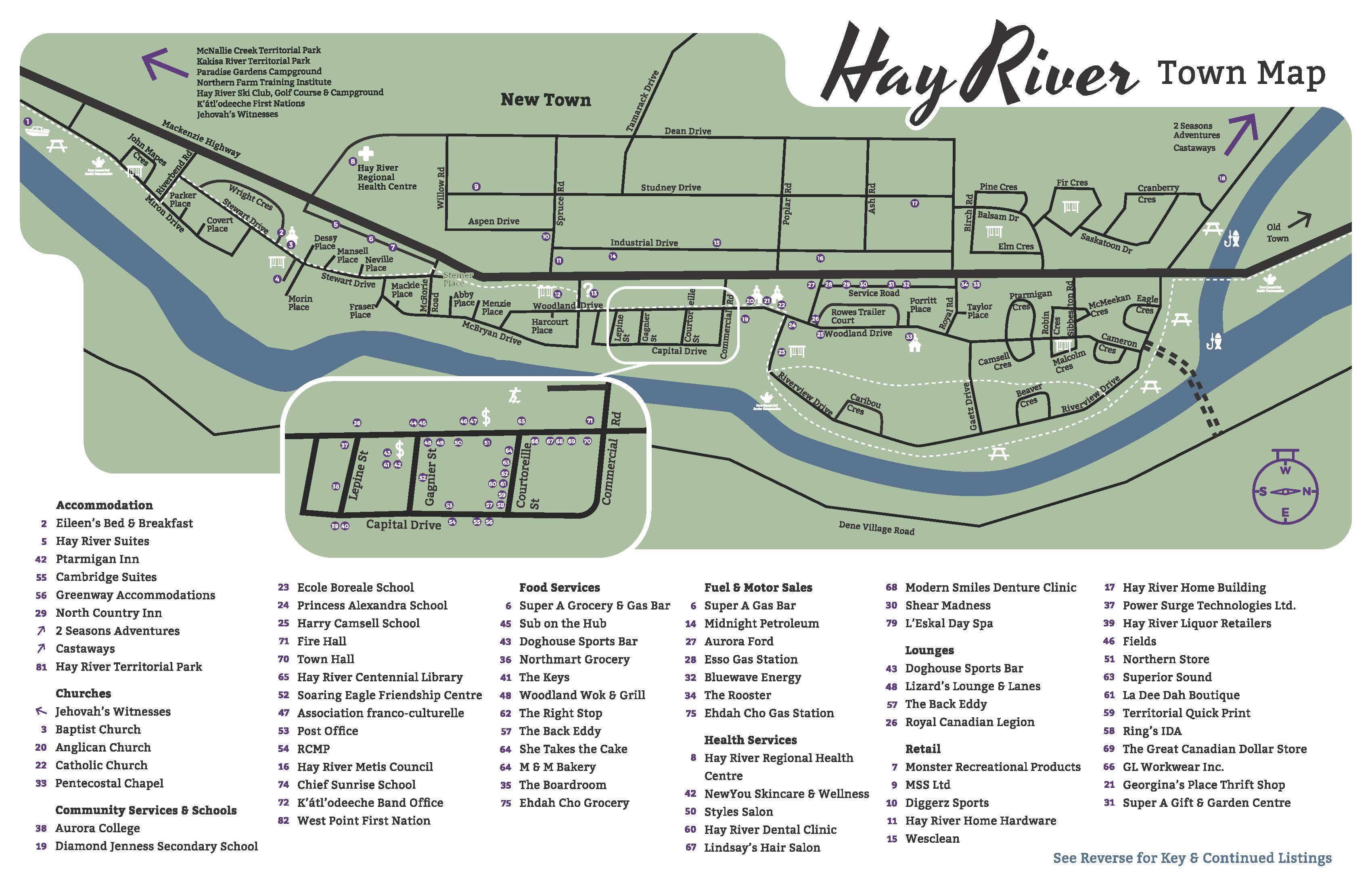 Parks & Trails Town of Hay River