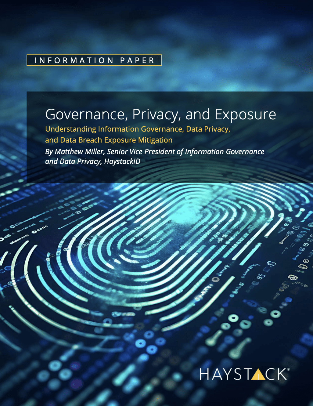 Expert Panel Presentation Information Governance, Data Privacy, and