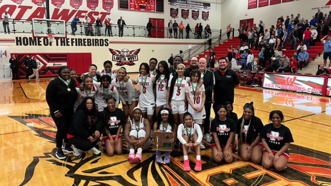Princeton High School girls basketball team wins a Division I regional