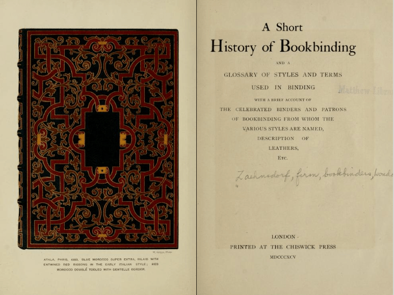 Short History of Bookbinding Hayuko Cuero & Papel