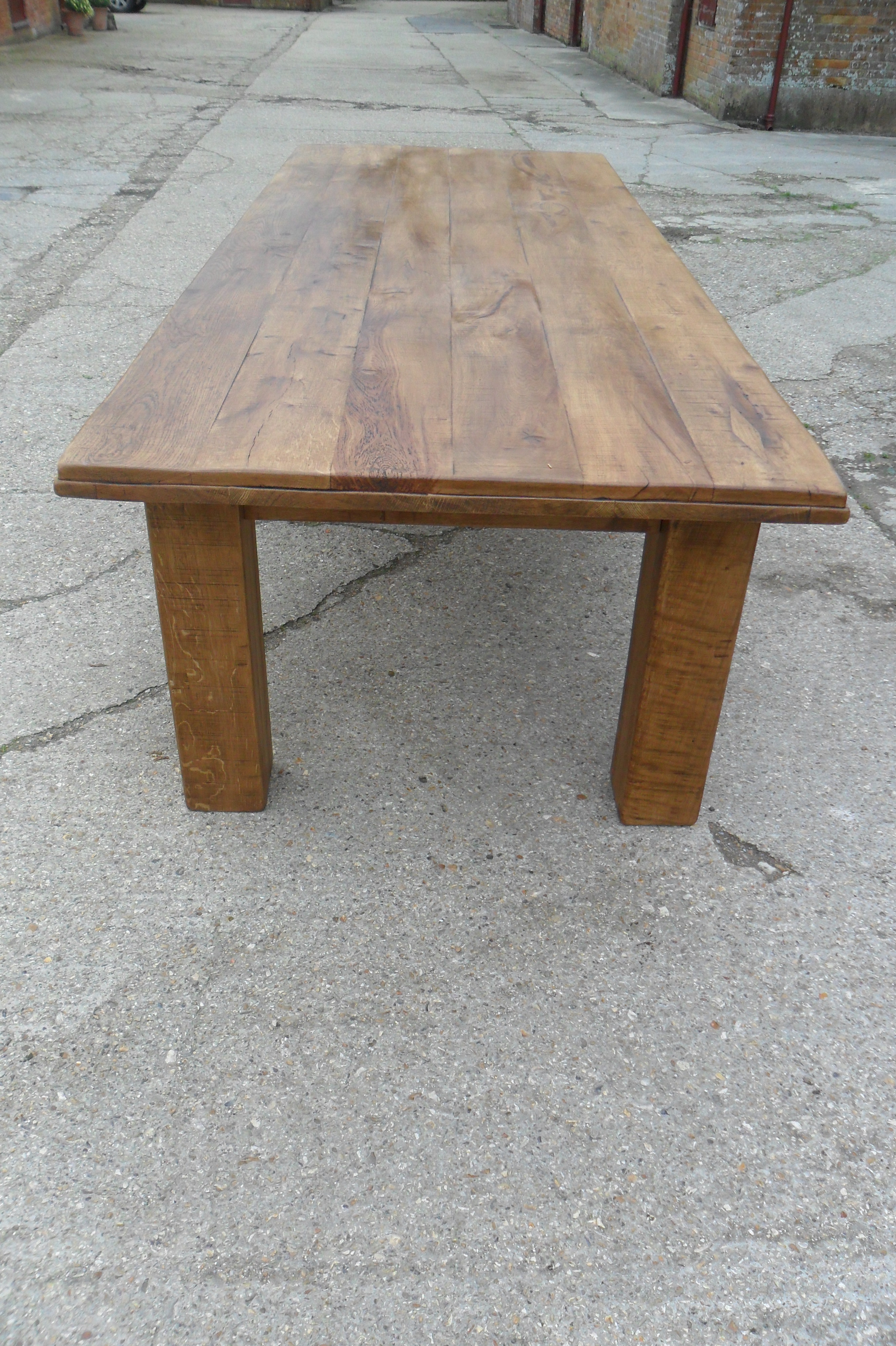 Rustic oak Dining Tables Hand Made by Hazael Design