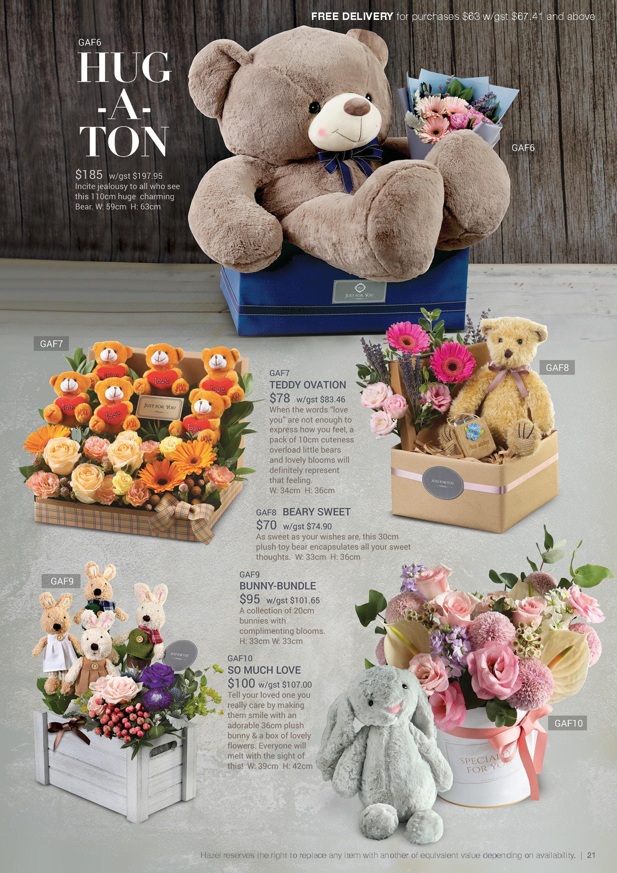 Catalogues Hazel Florist & Gifts Pte Ltd