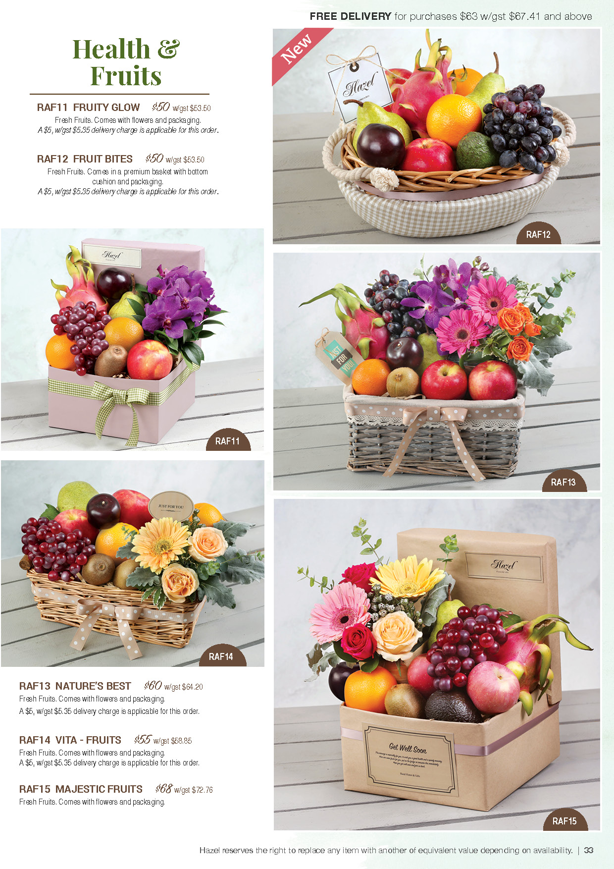 Catalogues Hazel Florist & Gifts Pte Ltd