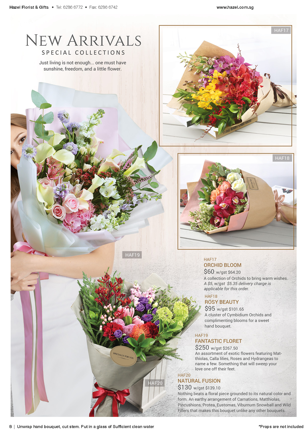 Catalogues Hazel Florist & Gifts Pte Ltd