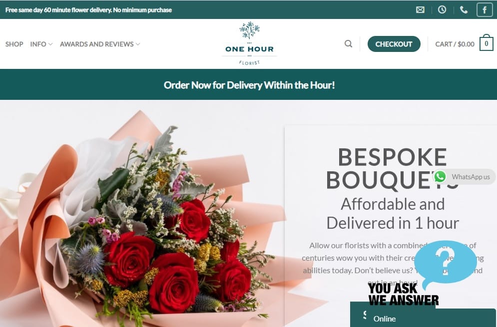 [PRODUCT REVIEW] One Hour Florist in Singapore HazelDiary