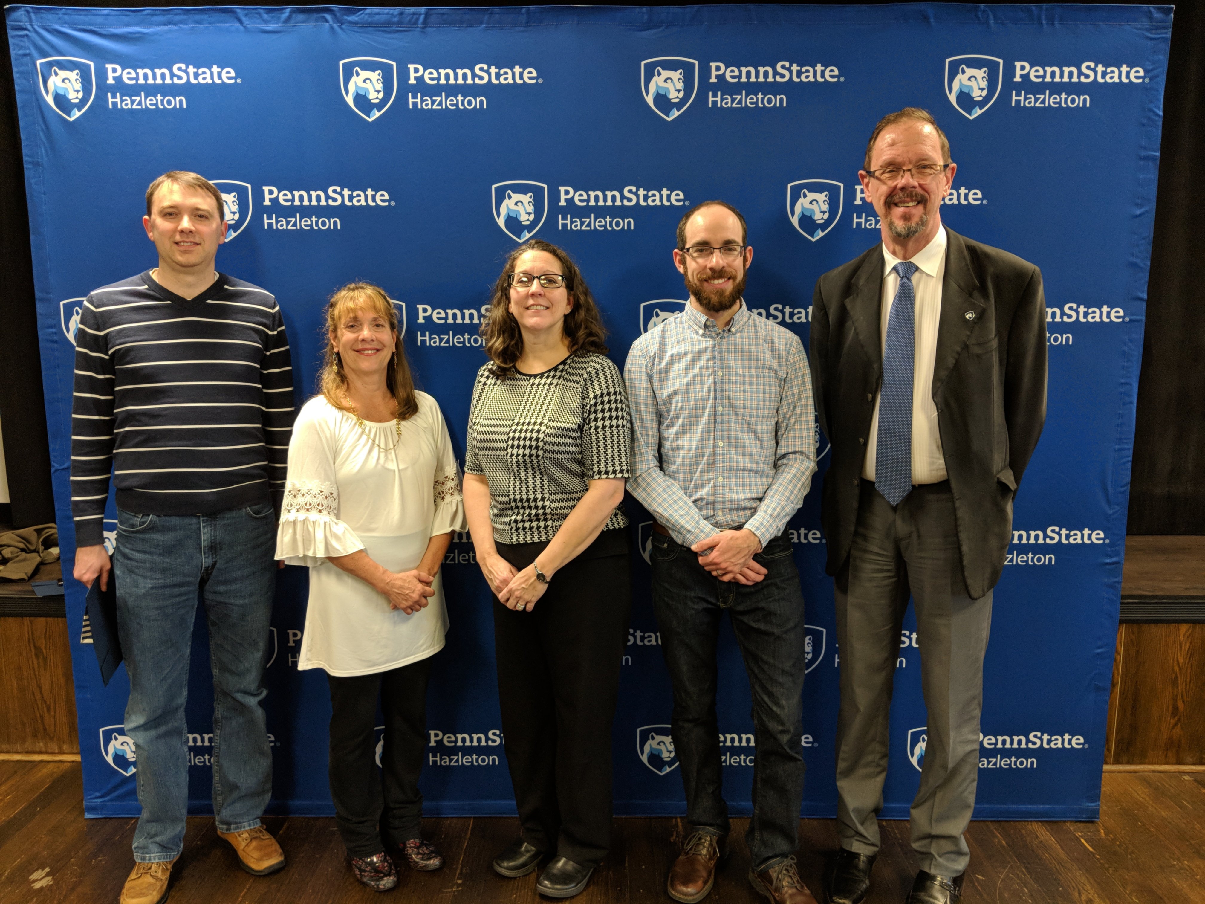 Penn State Hazleton honors employees for work anniversaries Penn