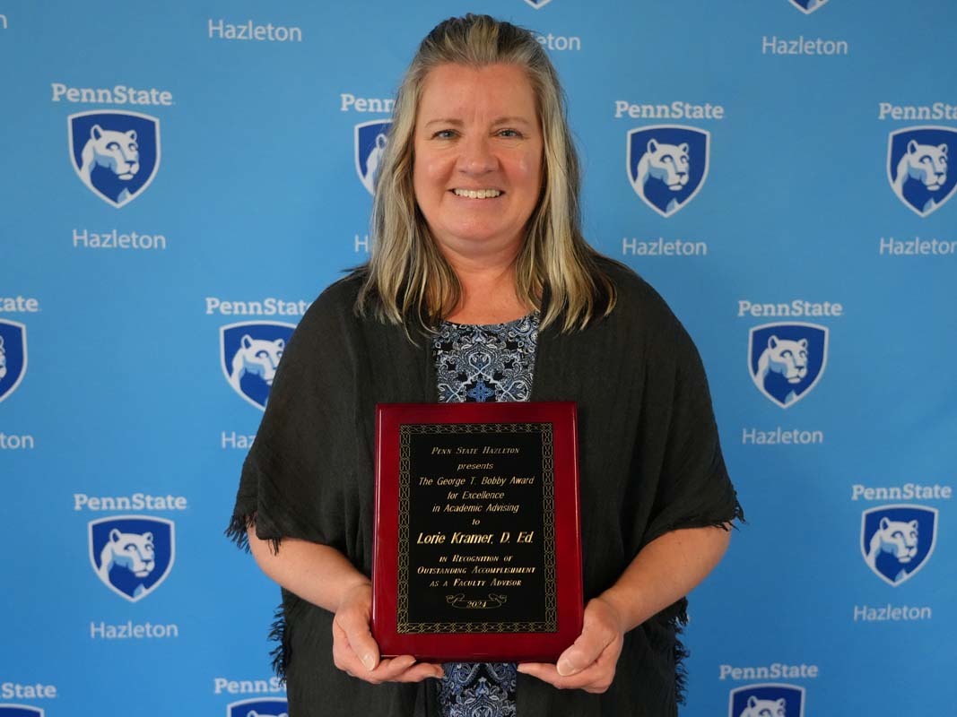 Penn State Hazleton faculty and staff honored with awards Penn State