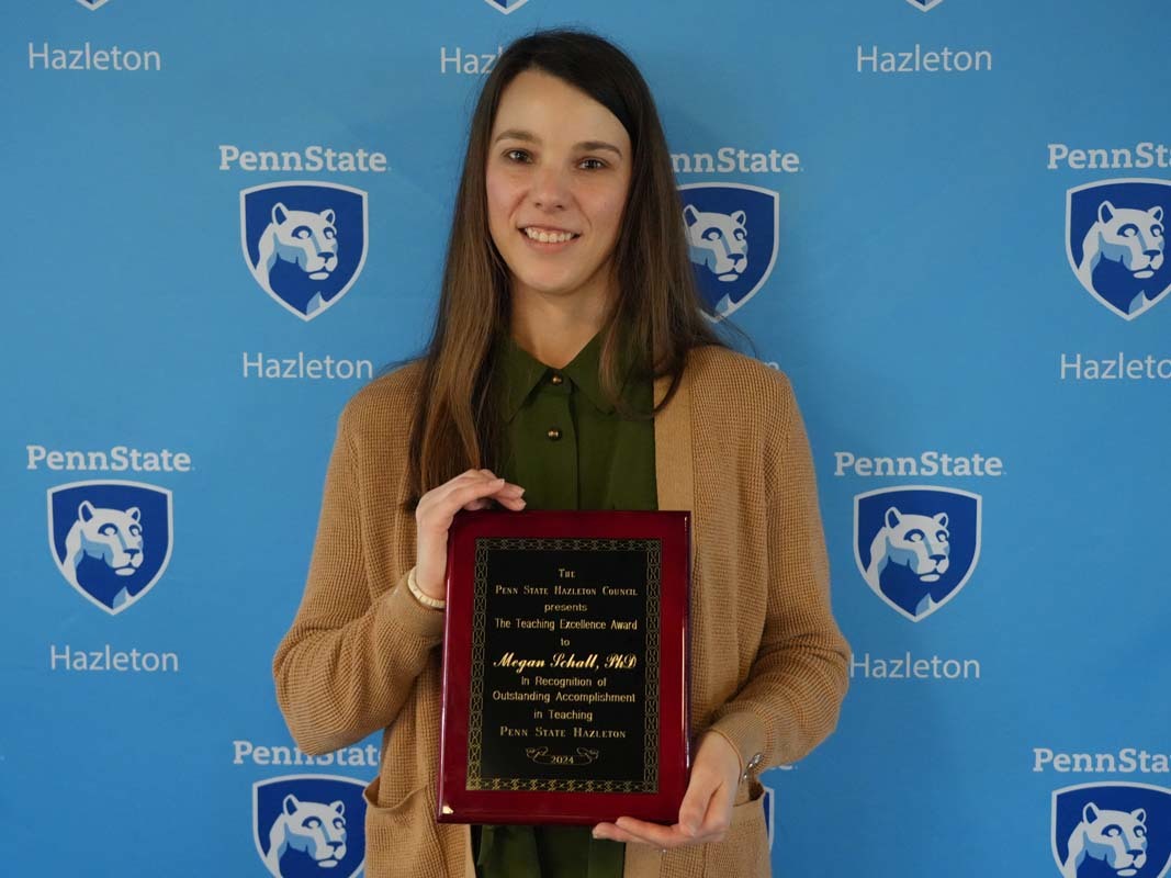 Penn State Hazleton faculty and staff honored with awards Penn State