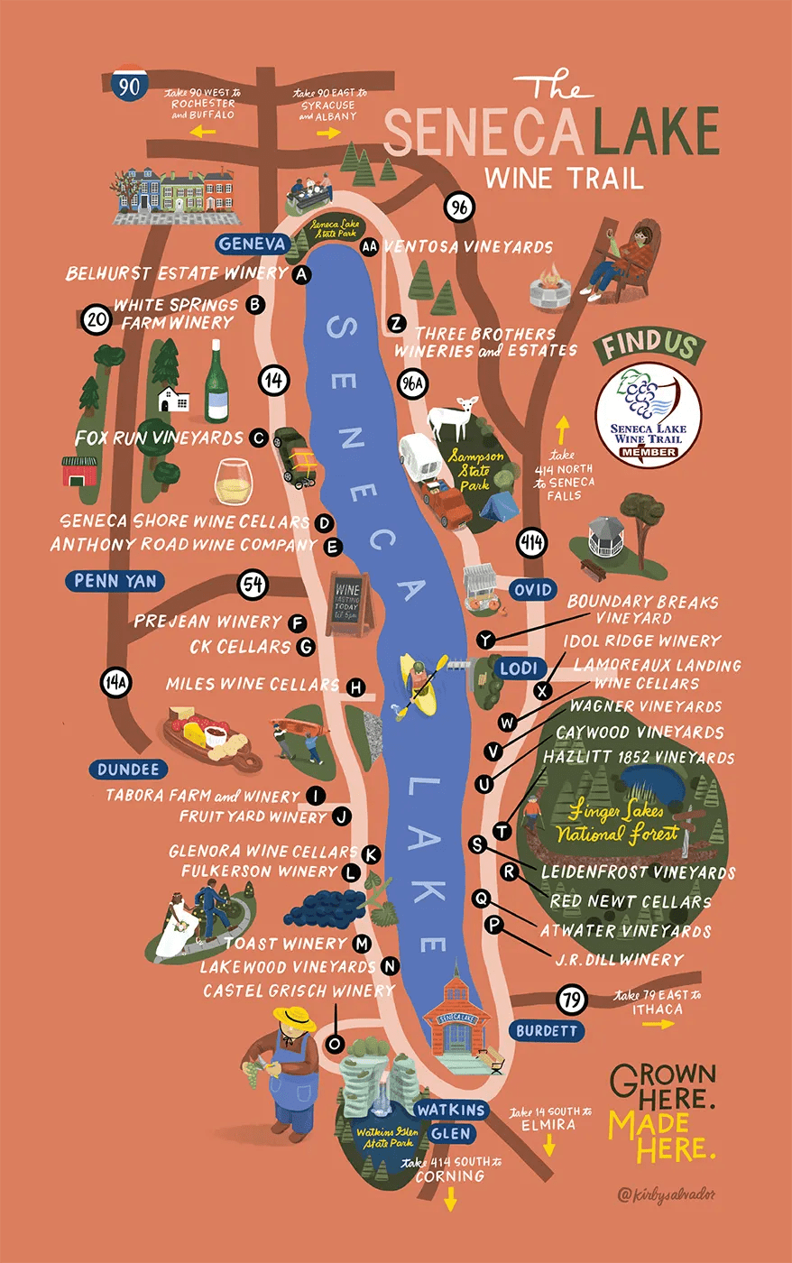 Hector NY Wineries Wineries Around Seneca Lake Hazlitt