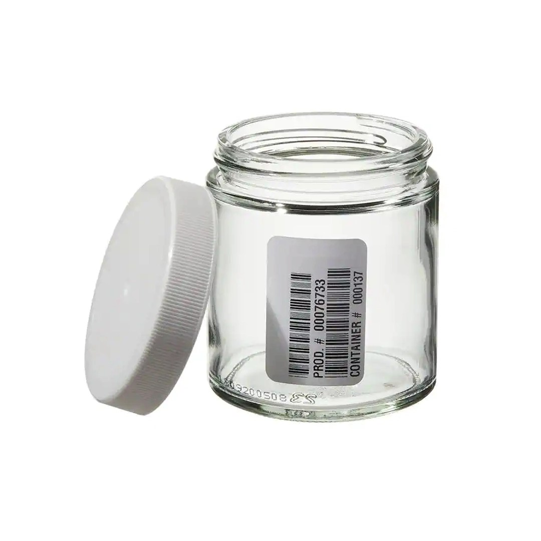 4 oz. / 125 mL Sampling Jars Clear glass with closure VOA certified Hazmat Resource, Inc.