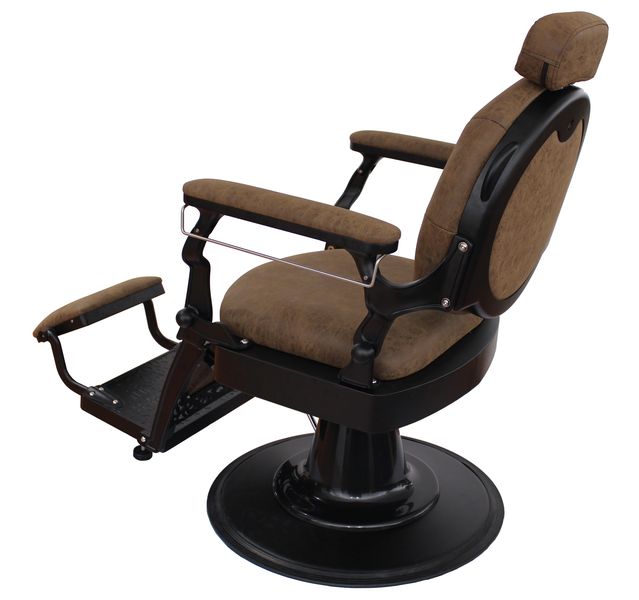 London Crew Barber Chair BC34 Tobacco Barber Chairs HBA Salon