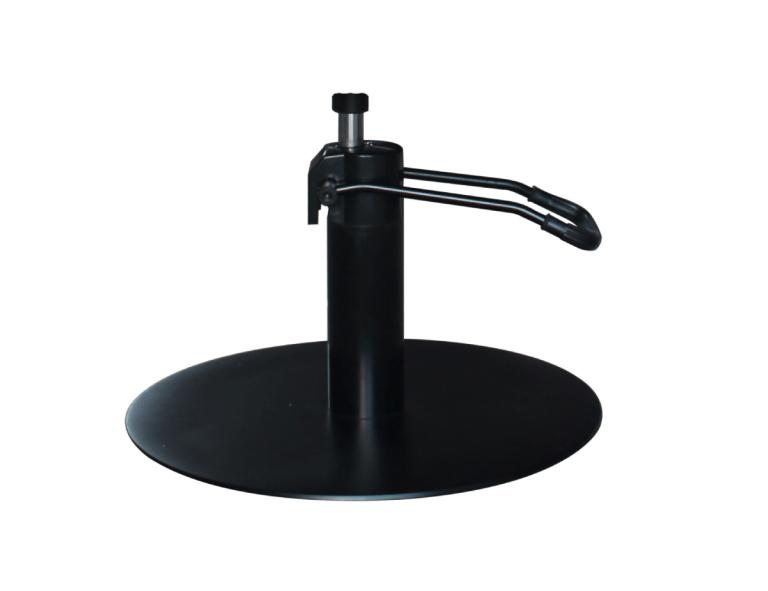 Round Base Matte Black Salon Chairs HBA Salon Equipment