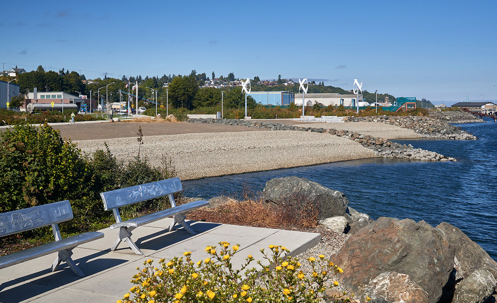 Port Angeles WTIP Phase 3 Pebble Beach Park Parks Portfolio HBB Landscape Architecture