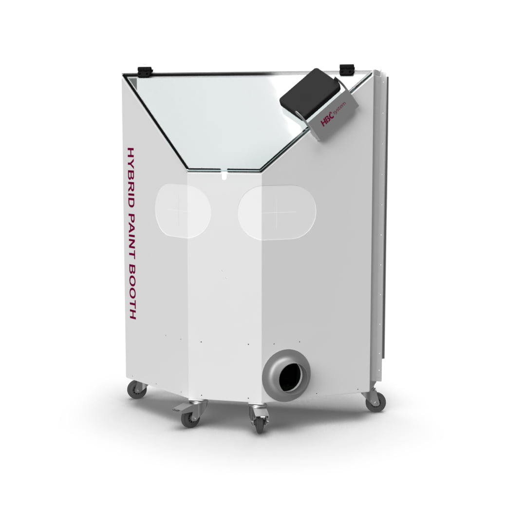 Portable paint booth for cars Professional spot repair