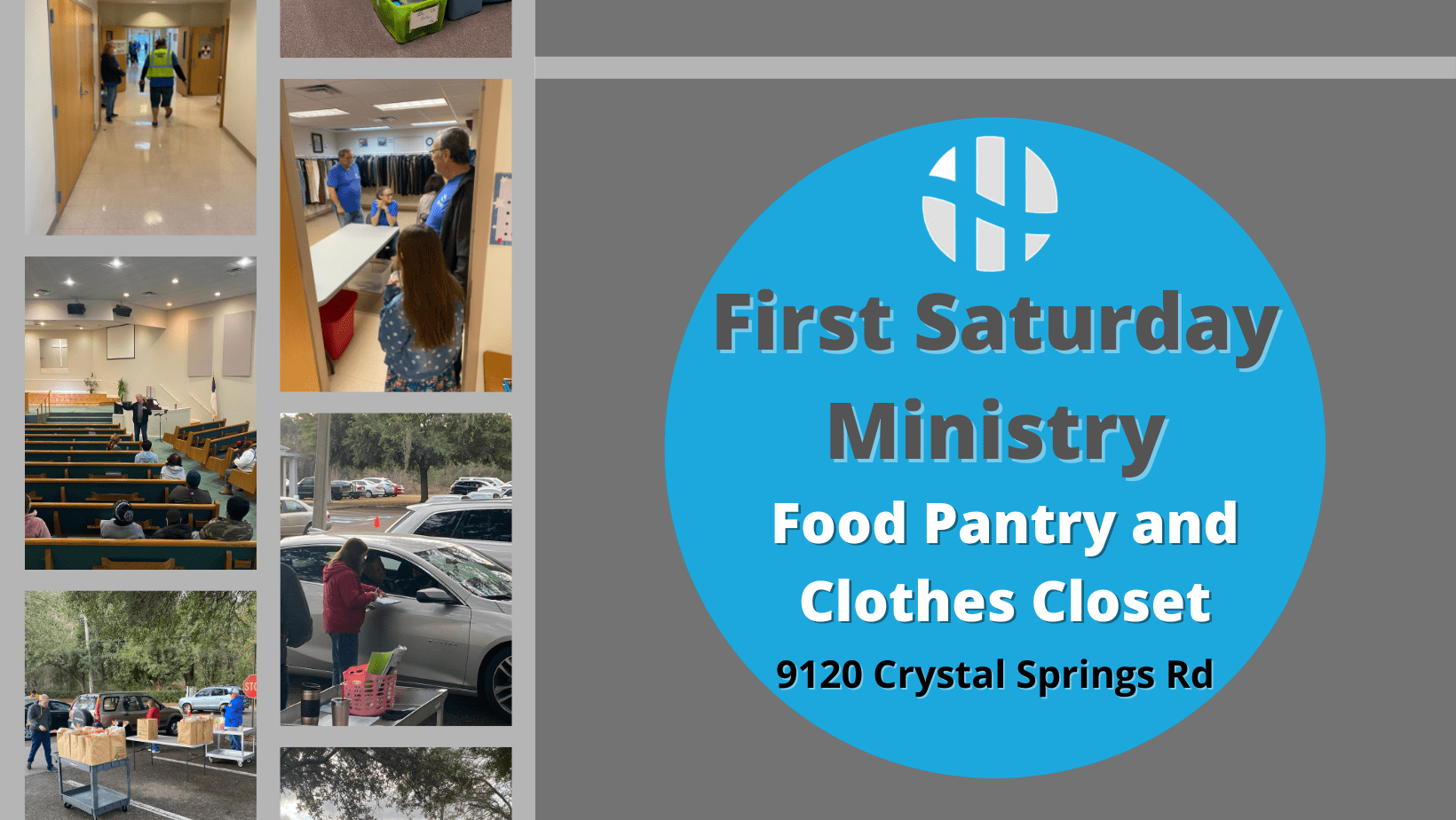 First Saturday Food Pantry and Clothes Closet Hillcrest Baptist Church