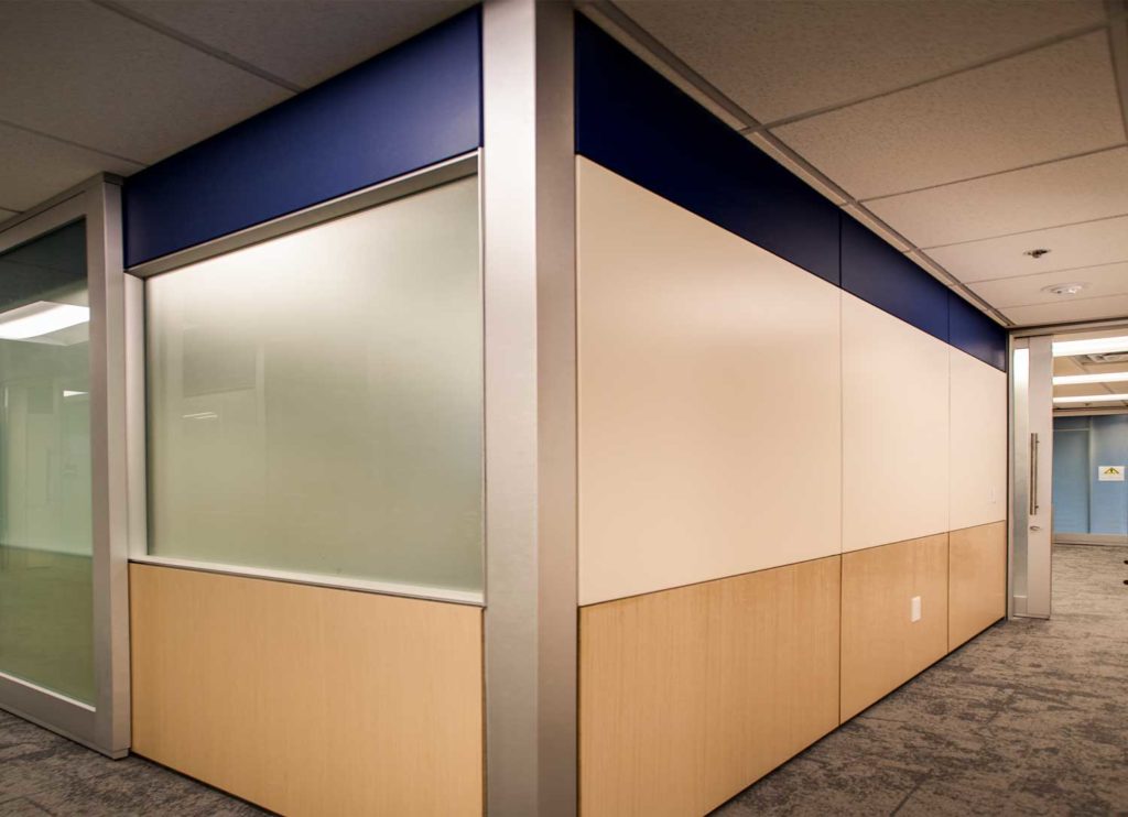 Temporary Walls Construction