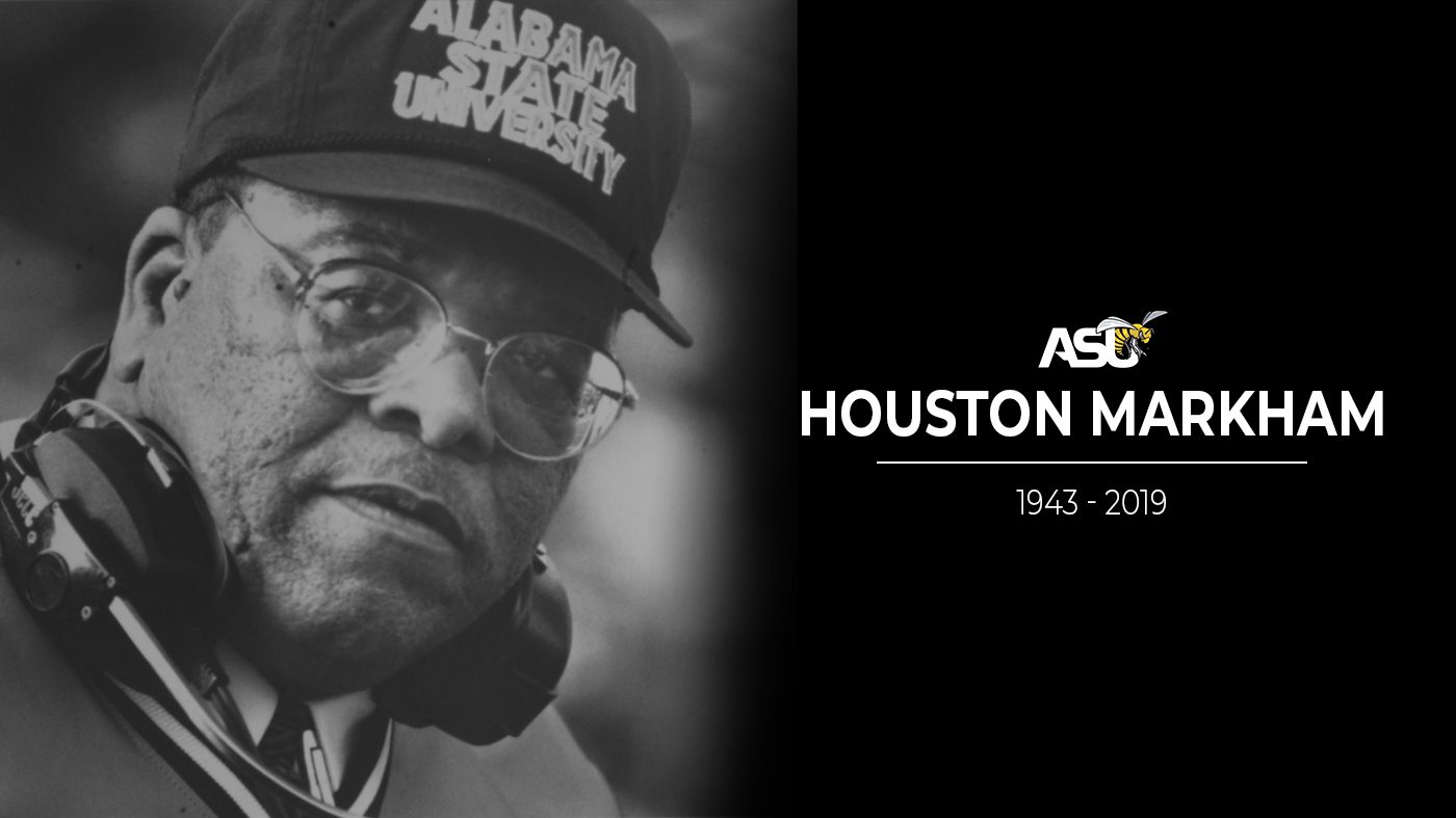 Former Alabama State football coach Houston Markham, Jr. passes away