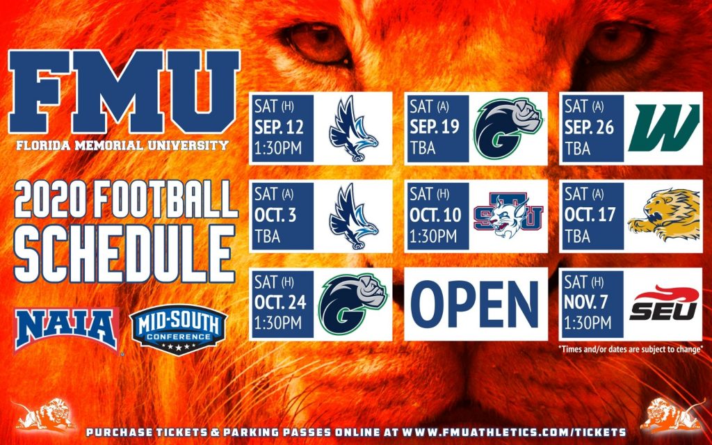 Campbell Memorial Football Schedule 2024 Florida Memorial football starts practice for fall season HBCU Gameday