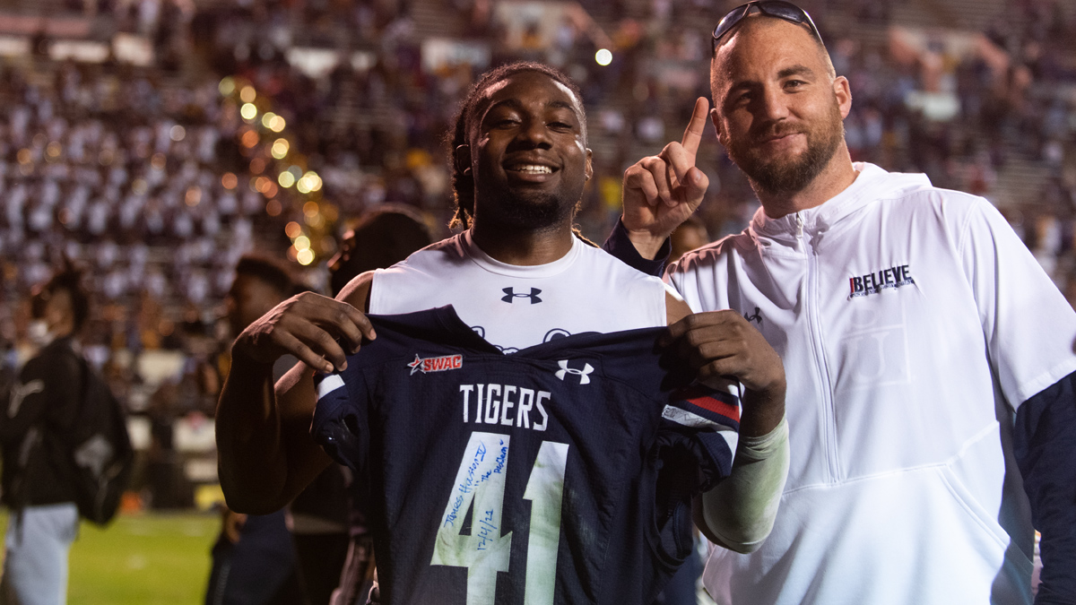 Jackson State's James Houston looks to take talents to the NFL HBCU