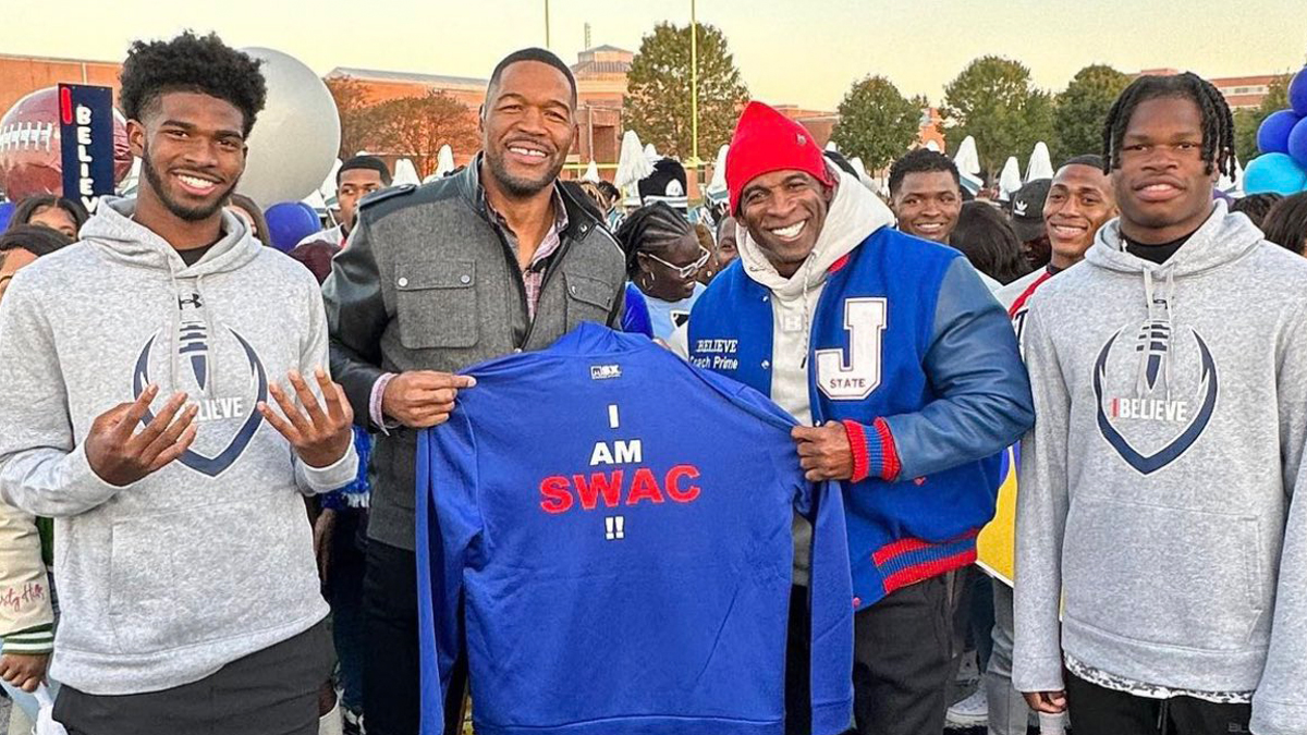 Deion Sanders and Jackson State take over Good Morning America