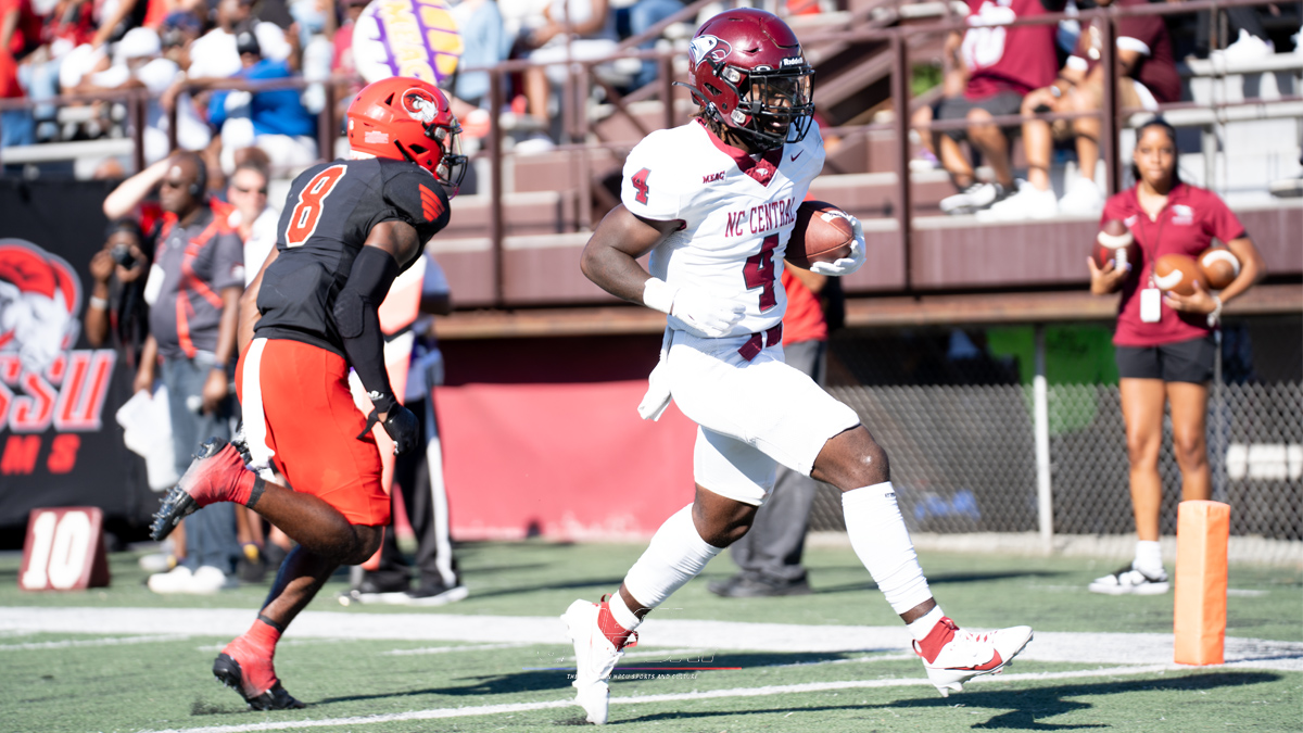 North Carolina Central surges past WSSU in seasonopener HBCU Gameday