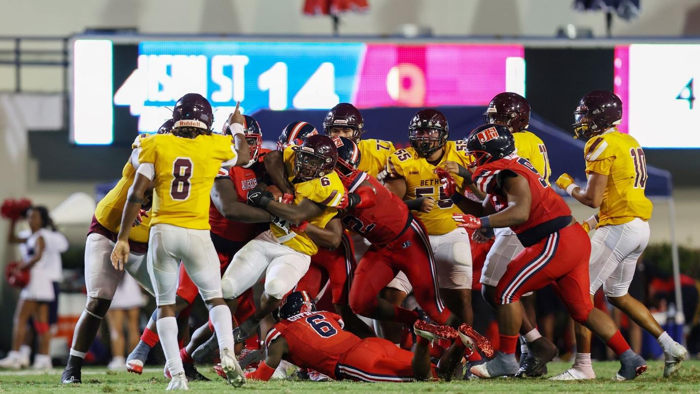 Jackson State edges past BethuneCookman in home opener