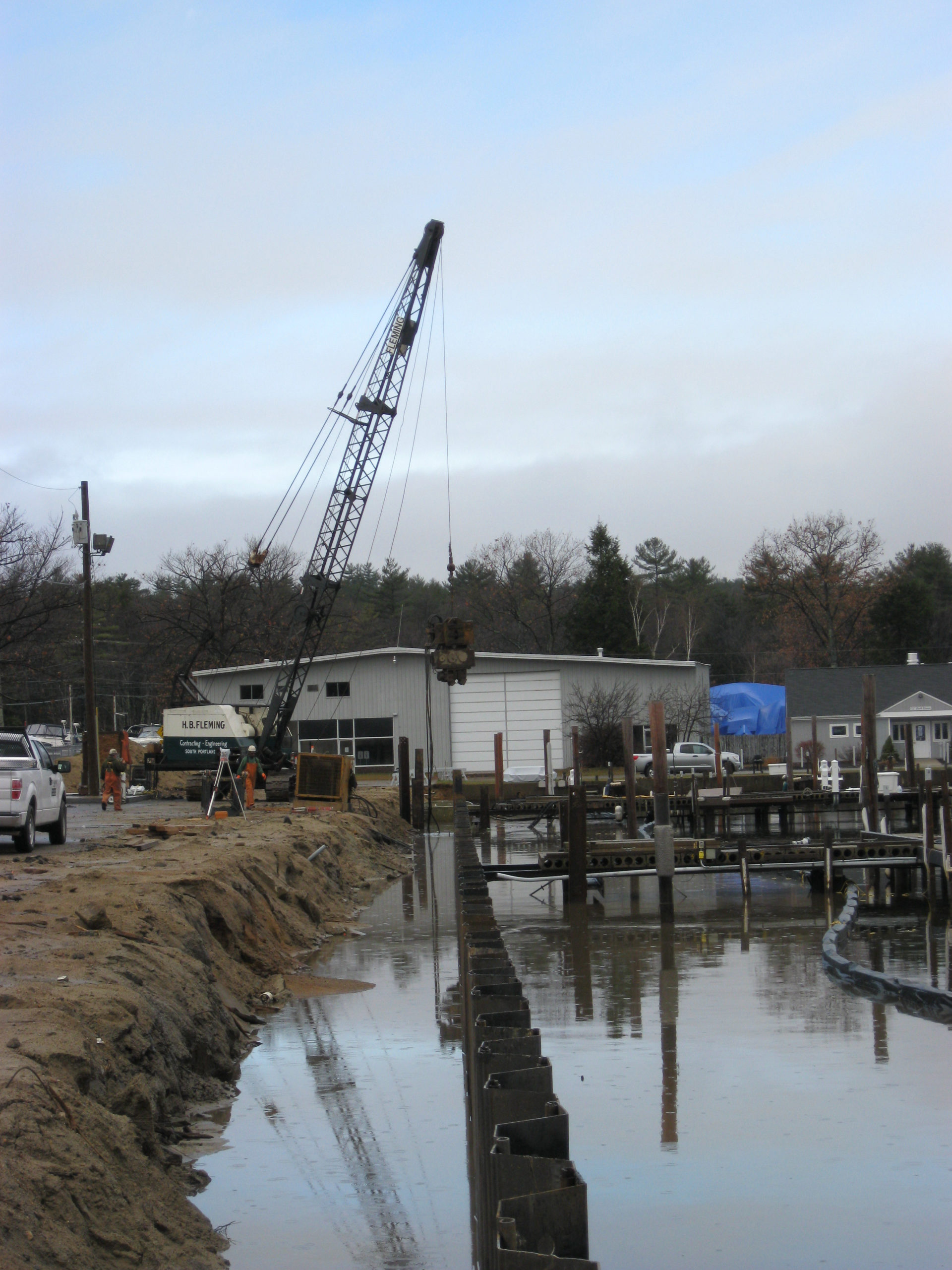 Mountain View Yacht Club Marine Bulkhead H.B. Fleming