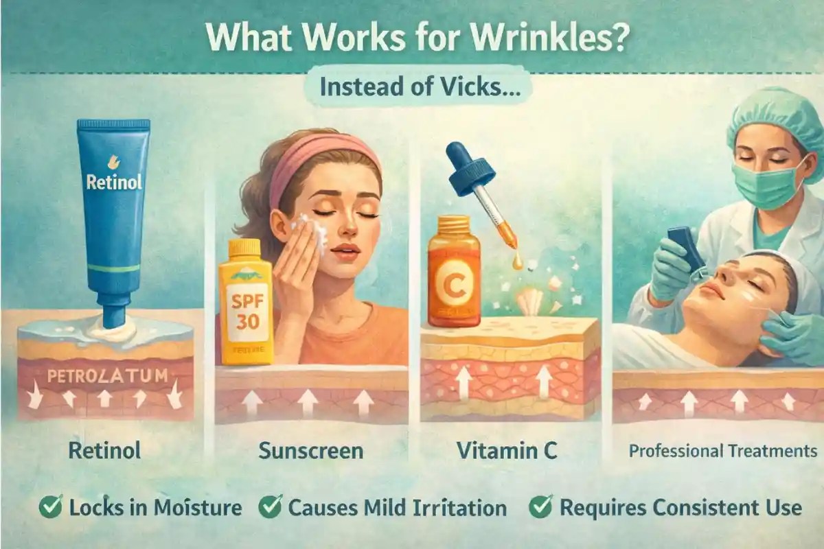 Does Vicks Vaporub Help With Wrinkles What Science Says