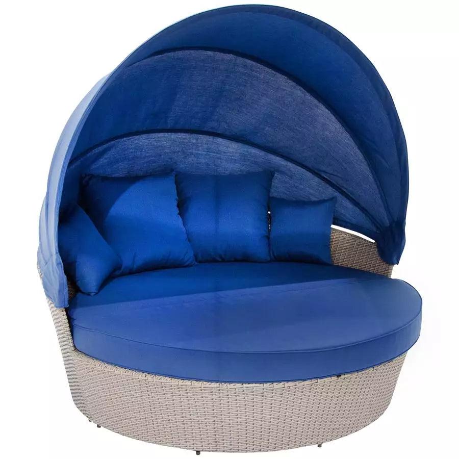 Blue Moon Bed with Canopy