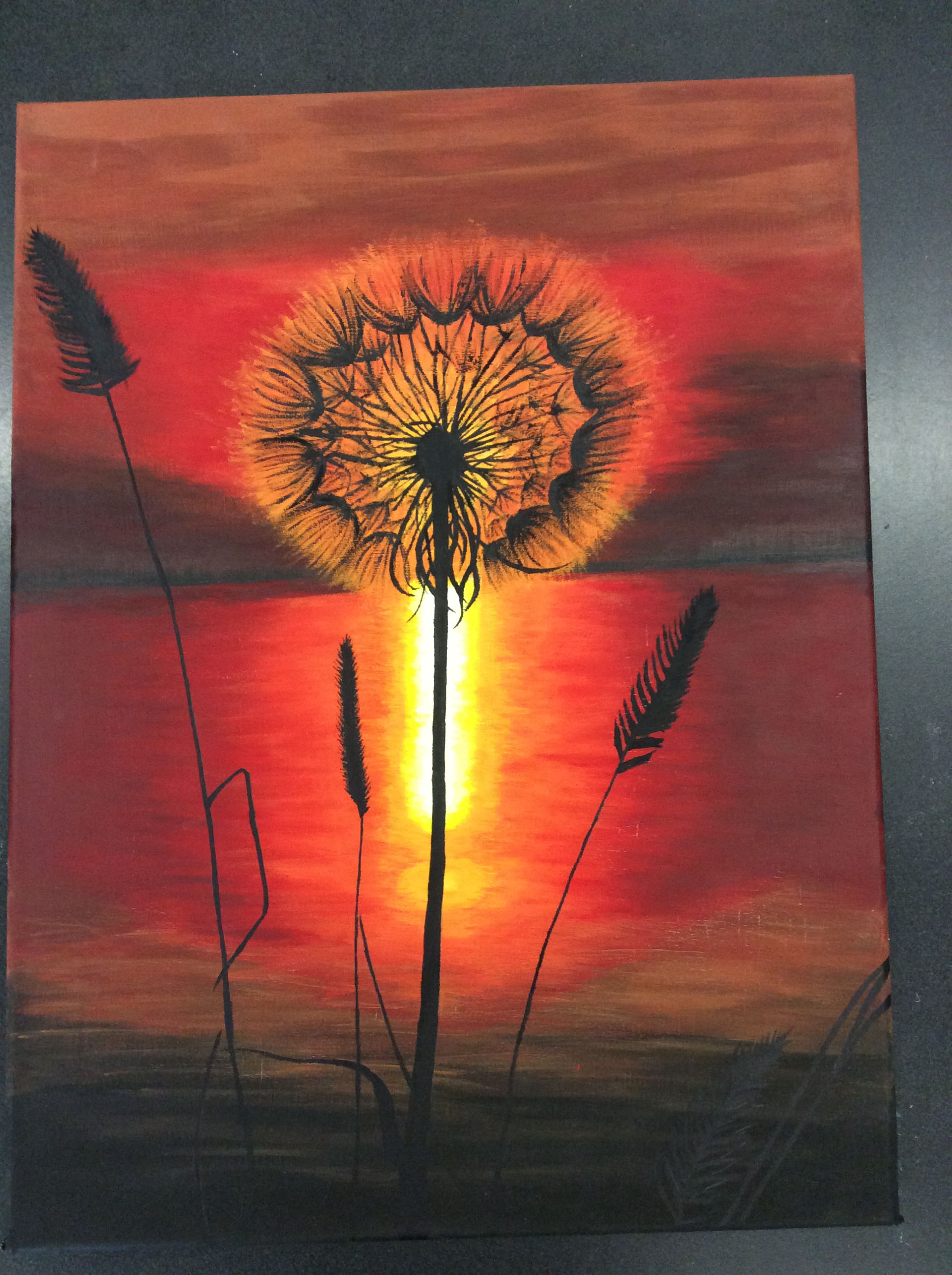 Painting Hilliard Bradley High School Art