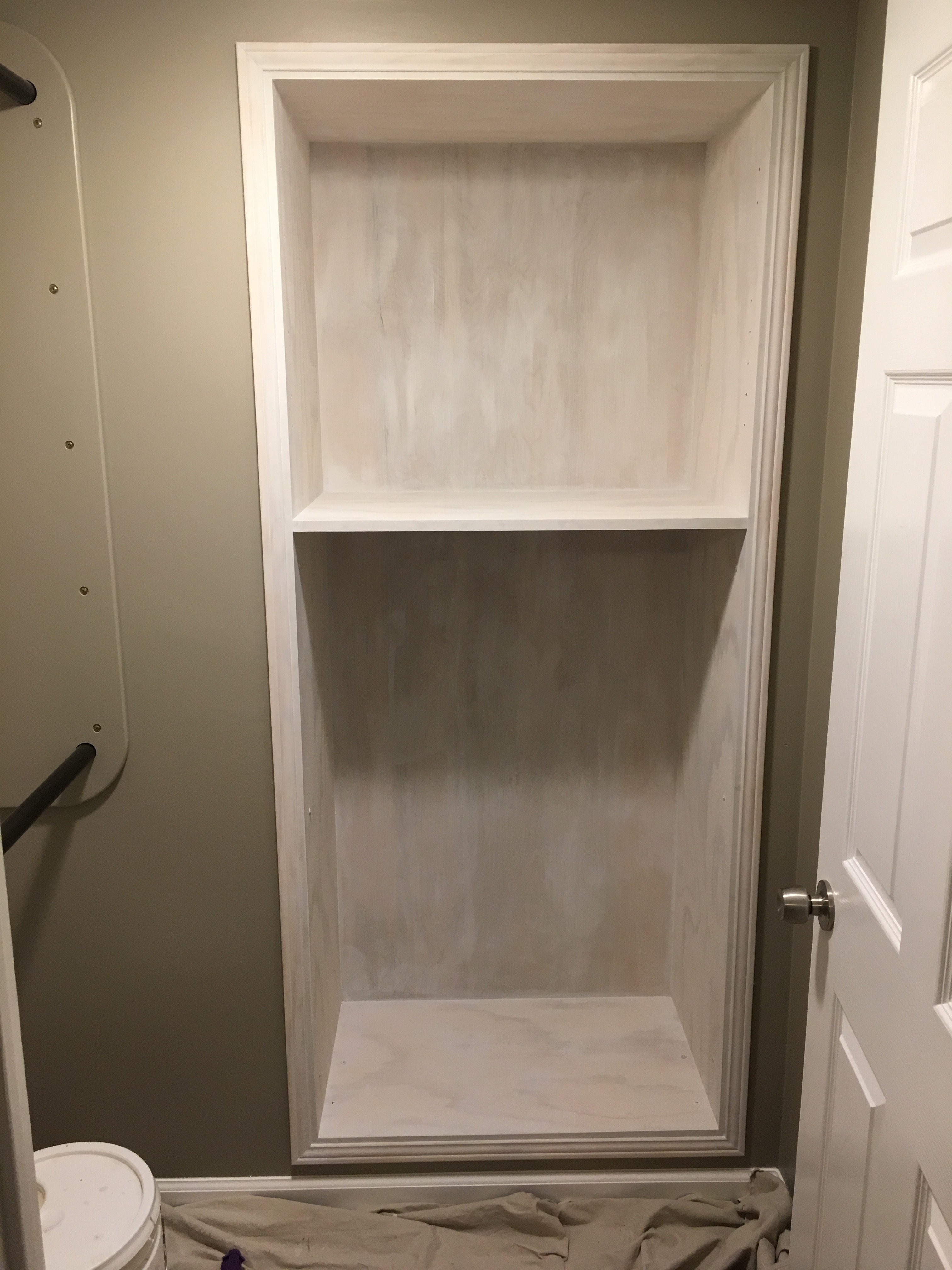 Closet recessed drawers and shelves hbrstuff