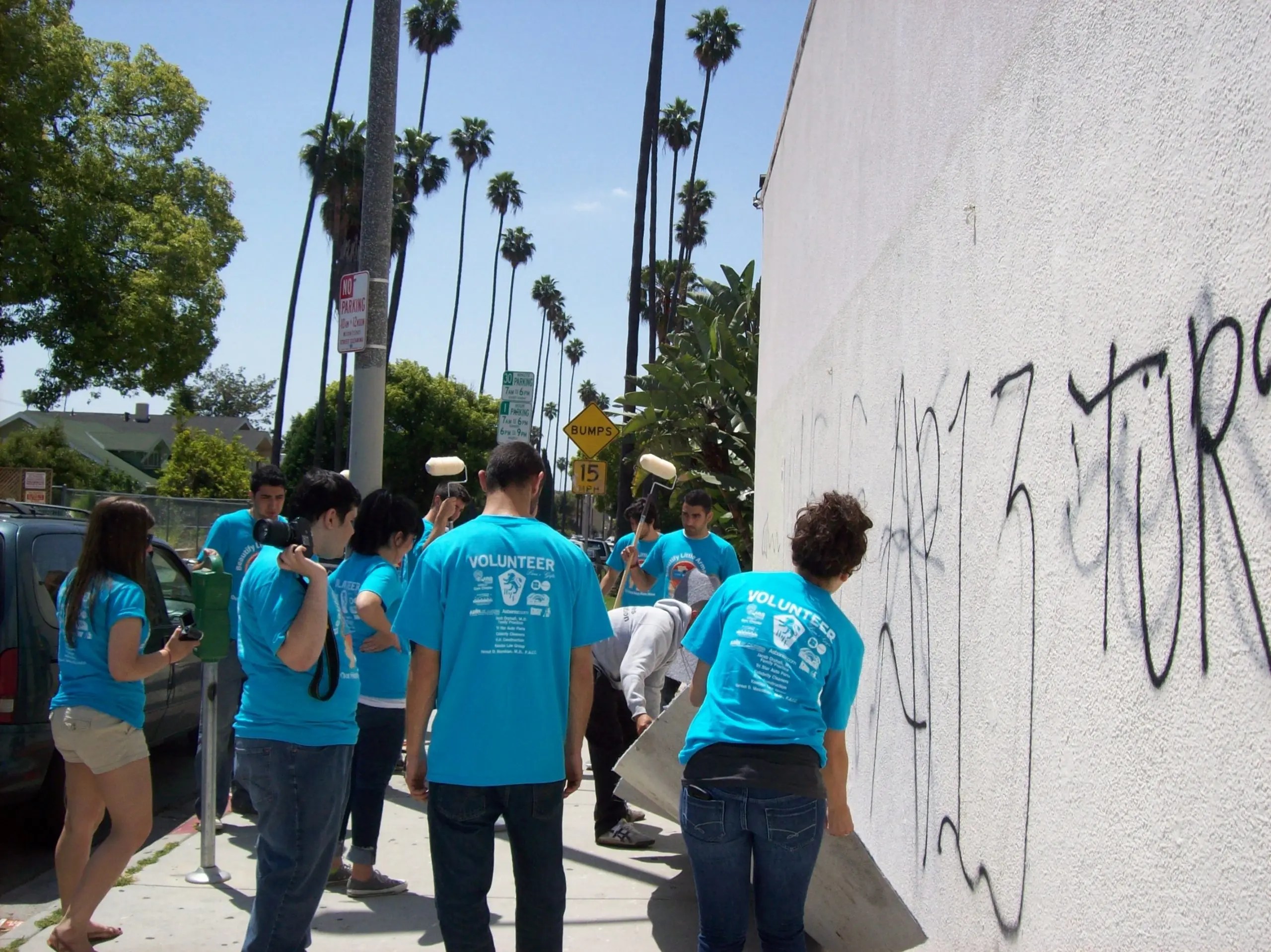 Youth Job Training and Mentoring Los Angeles Beautification Team