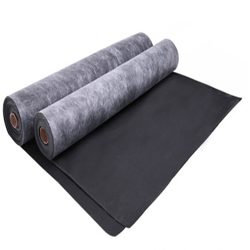 Damping soundproof felt