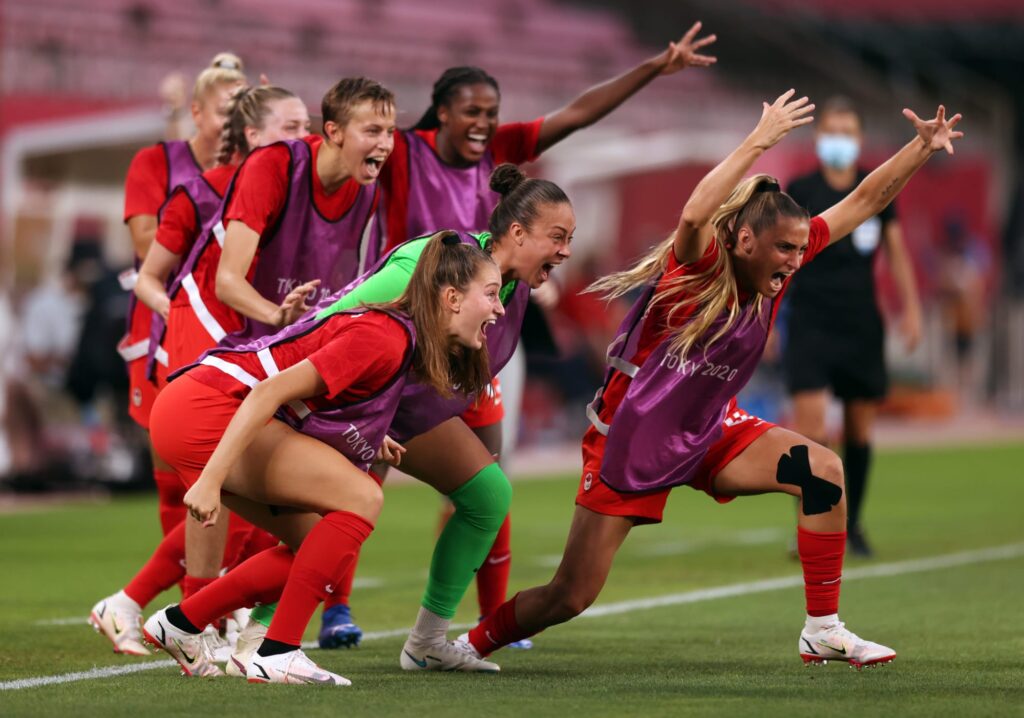 Canada win Olympic women's football gold after penalty drama HBW NEWS