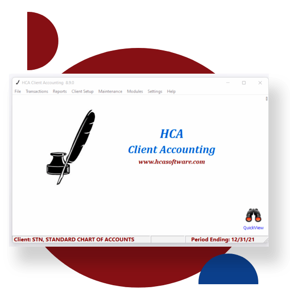 Bookkeeping Program HCA Client Accounting Software
