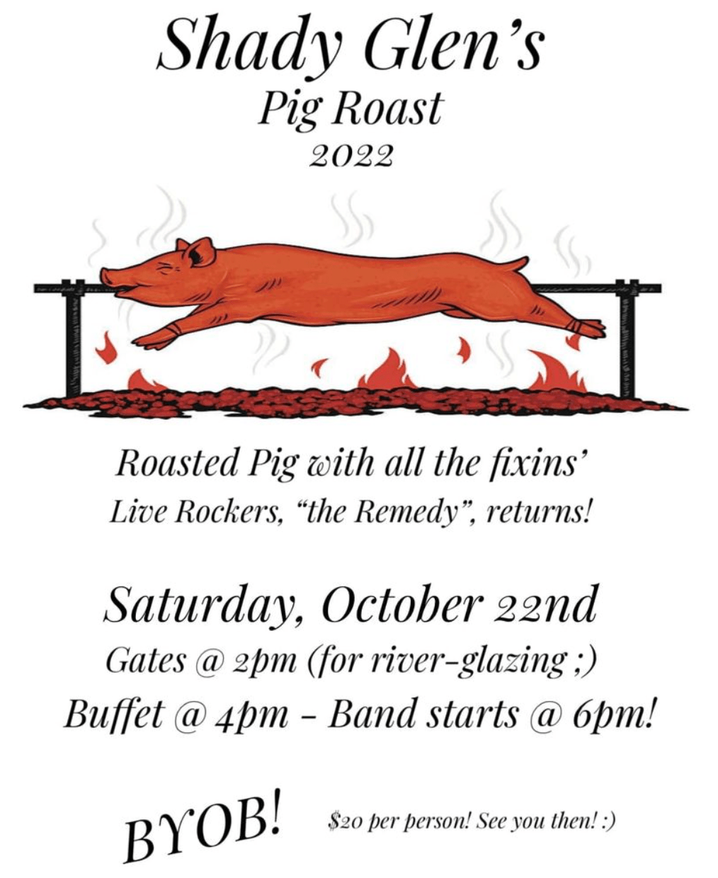 Shady Glen's Pig Roast Harrods Creek Boat Owners Association