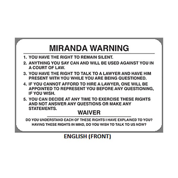 Miranda 50 Years