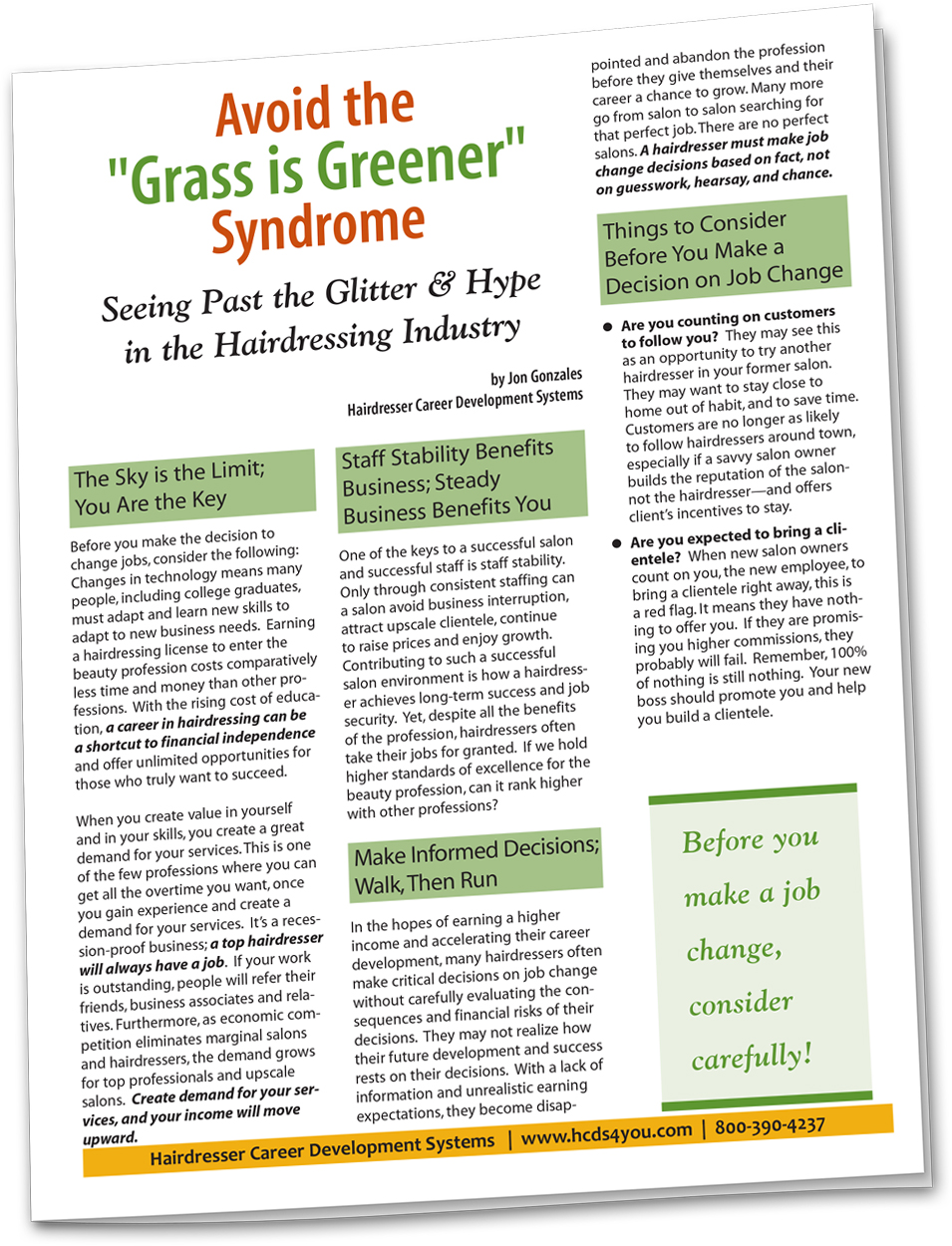 Avoid the Grass is Greener Syndrome— Read This Before you Change Jobs