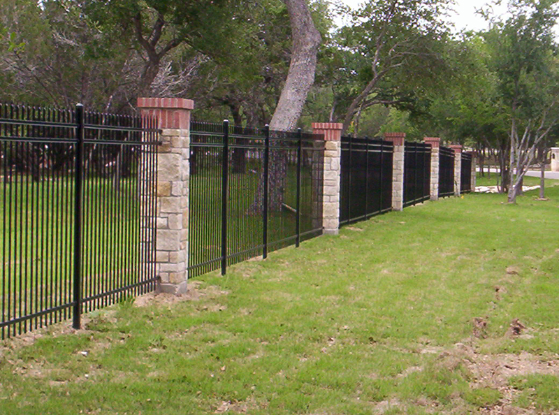 ORNAMENTAL IRON FENCE Hill Country Fence & Power Gate Company